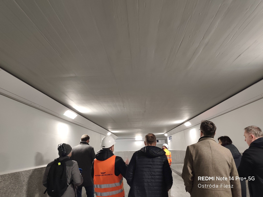 Otwarto przejście podziemne na stacji kolejowej!