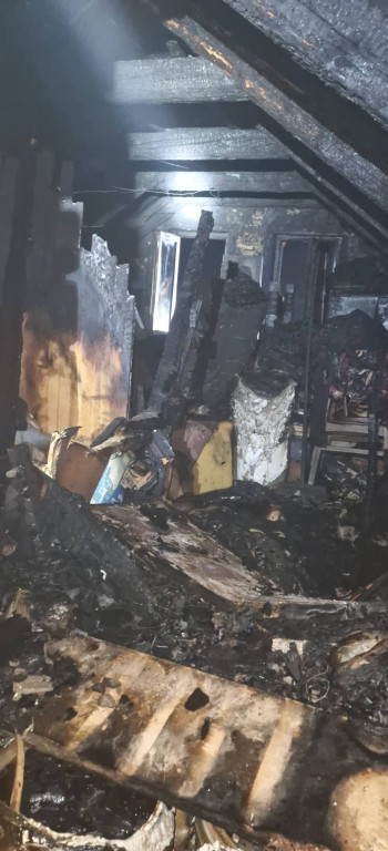 Mostkowo: Nocny pożar domu wielorodzinnego