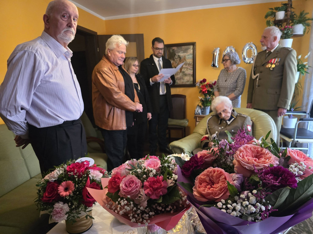 Jubileusz 100. urodzin Pani Ireny Wójcik z Ostródy