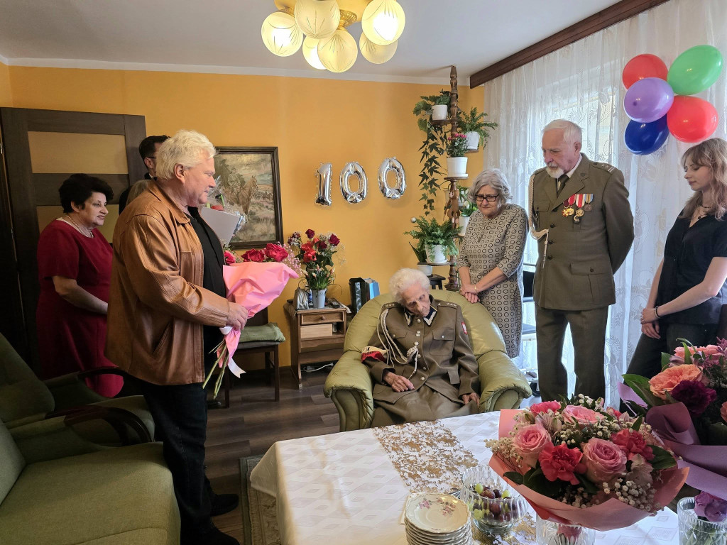 Jubileusz 100. urodzin Pani Ireny Wójcik z Ostródy