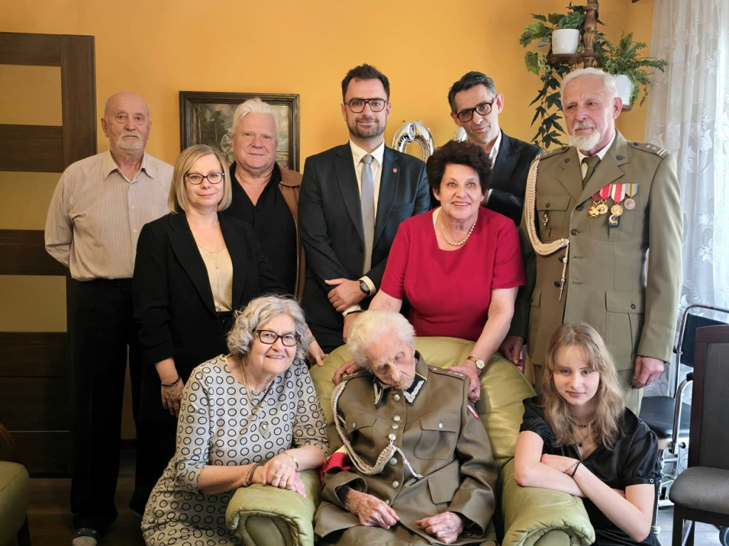 Jubileusz 100. urodzin Pani Ireny Wójcik z Ostródy