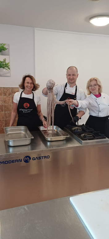 Nauczyciele brali udział w warsztatach kulinarnych