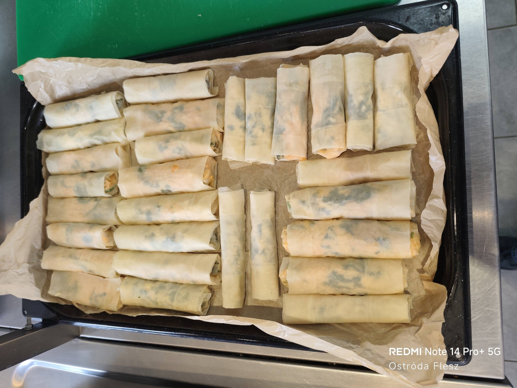 Bałkańskie smaki w szkolnej kuchni w Rolniku