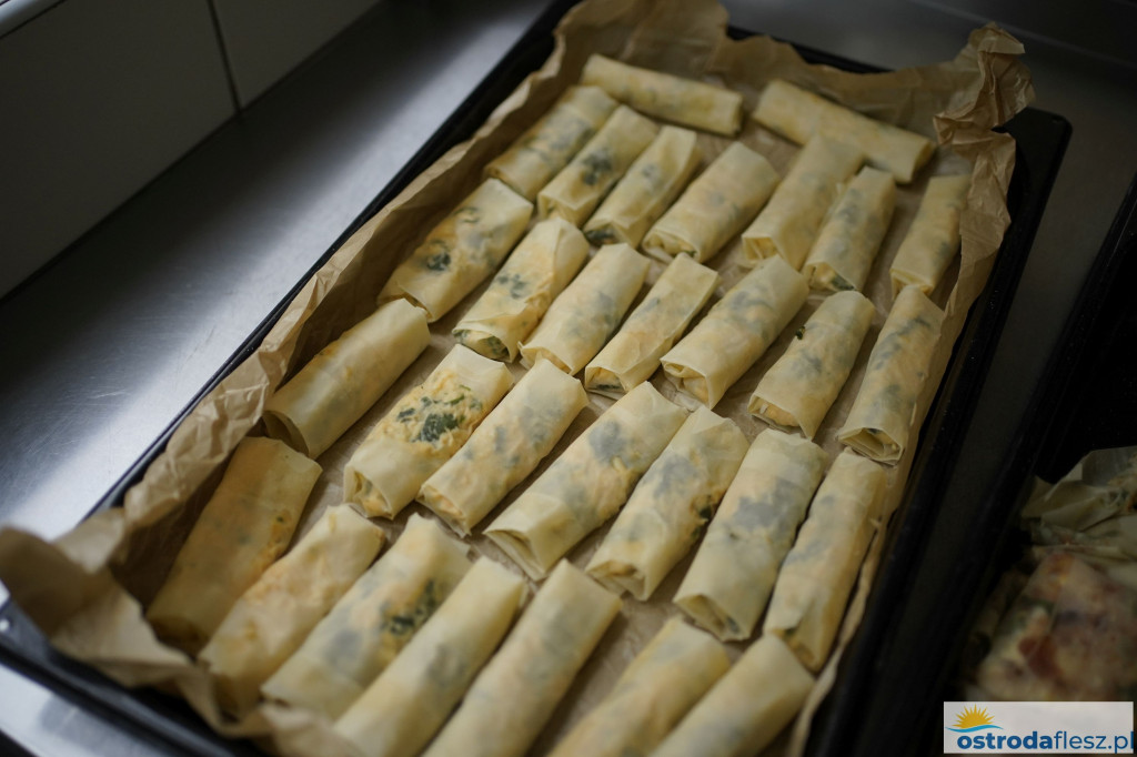 Bałkańskie smaki w szkolnej kuchni w Rolniku