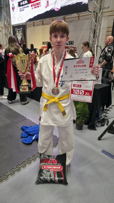 Ostróda:5 medali karateków na Mistrzostwach Polski