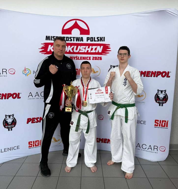 Ostróda:5 medali karateków na Mistrzostwach Polski