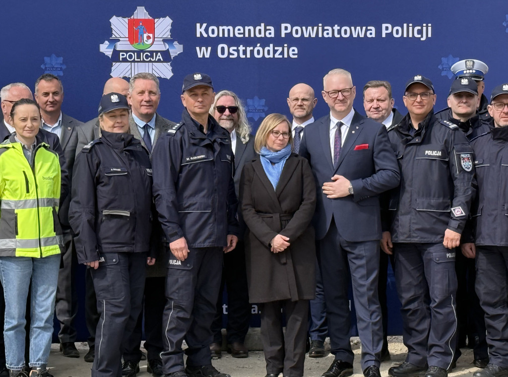 Powstaje Komenda Powiatowa Policji w Ostródzie