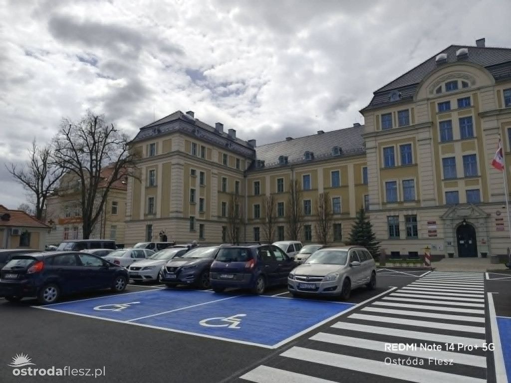 Wyremontowano parking przed Starostwem Powiatowym