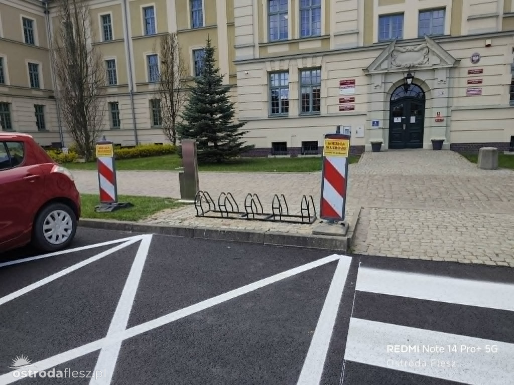 Wyremontowano parking przed Starostwem Powiatowym