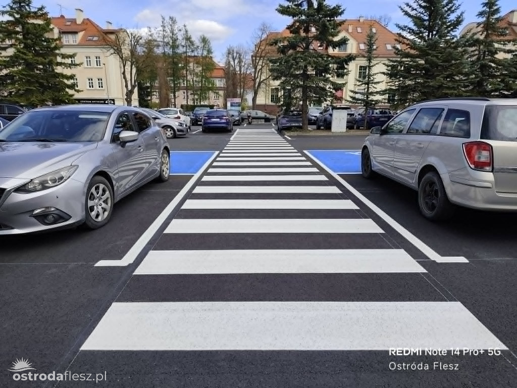 Wyremontowano parking przed Starostwem Powiatowym