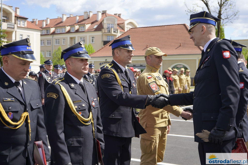 Powiatowe obchody Dnia Strażaka w Ostródzie