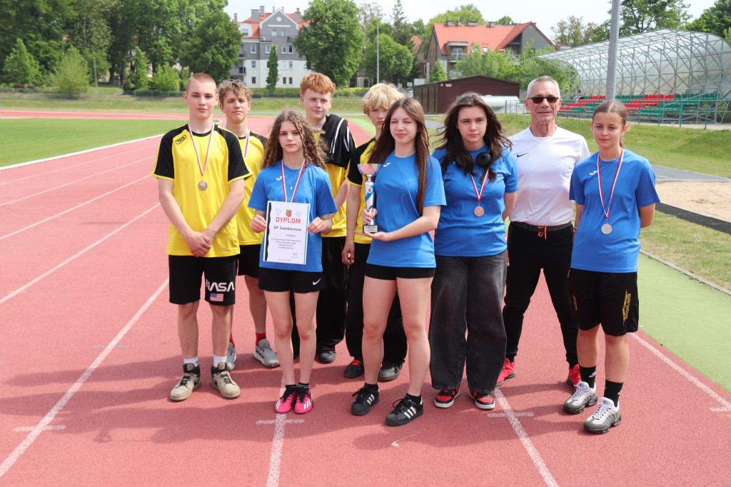 Lekkoatletyczne mistrzostwa szkół gm. Ostróda