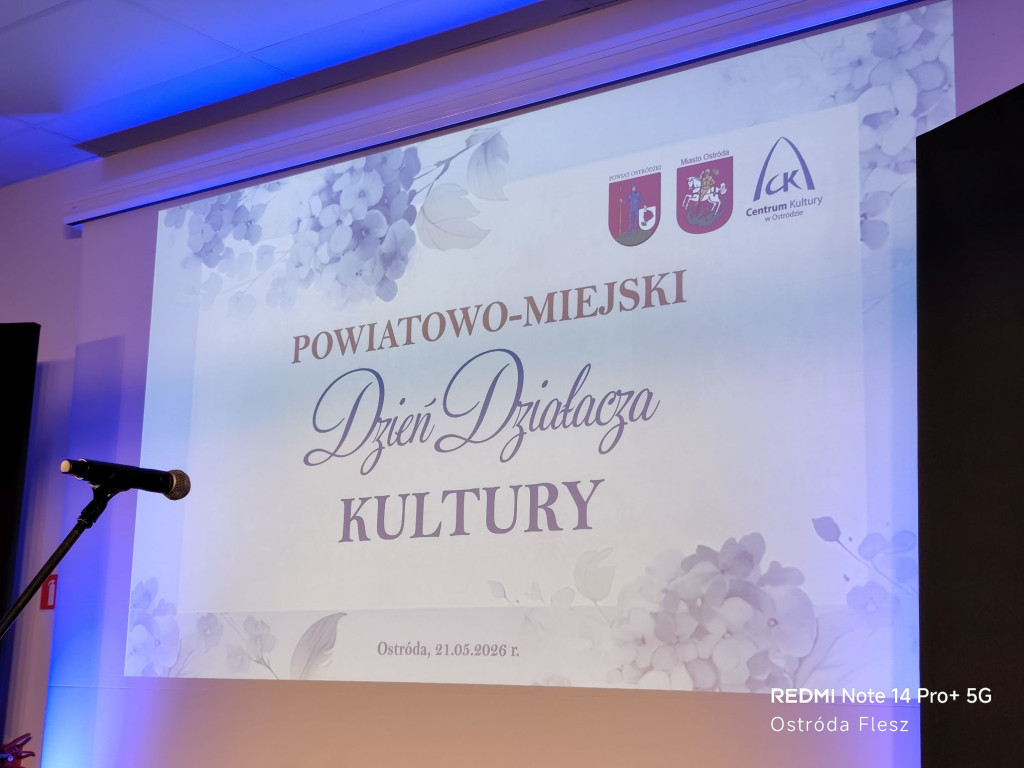 Dzień Działacza Kultury w Ostródzie