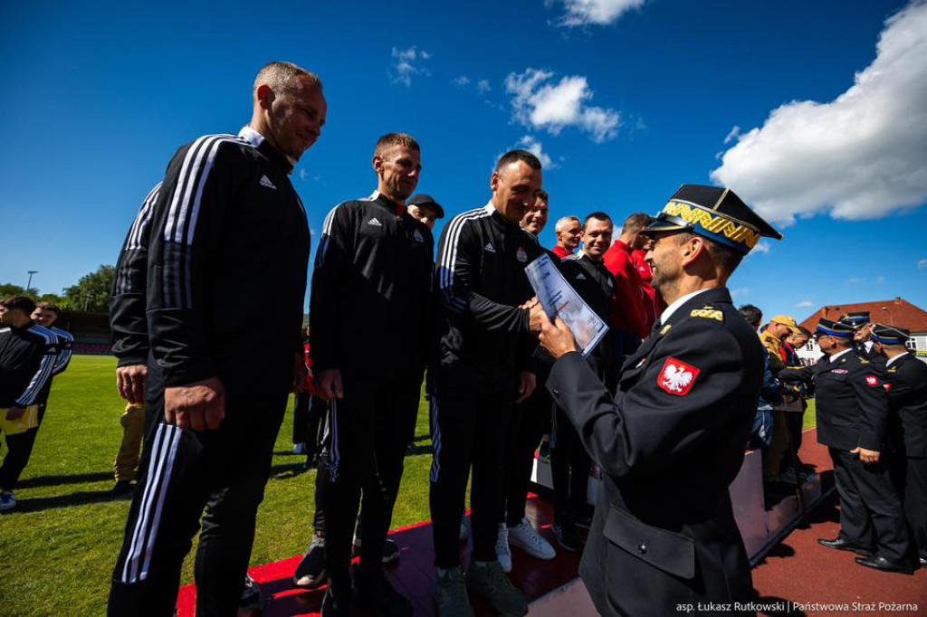 Wielki sportowy sukces strażaków z Ostródy!