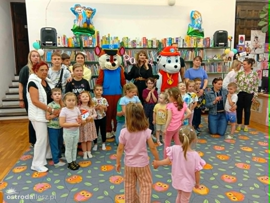 Dzień Dziecka w ostródzkiej bibliotece