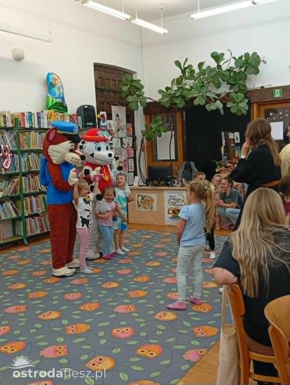 Dzień Dziecka w ostródzkiej bibliotece