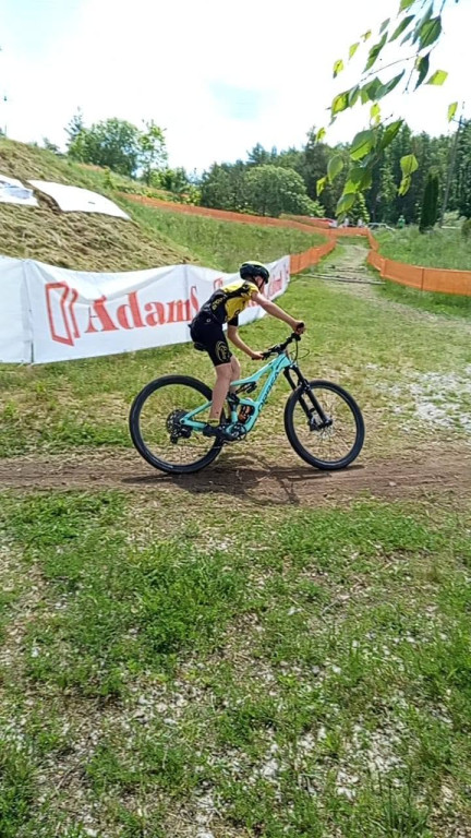 Młodzi kolarze z Ostródy podbili Mrągowo!