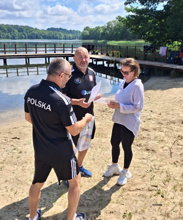 Społeczna akcja na plaży miejskiej w Miłomłynie
