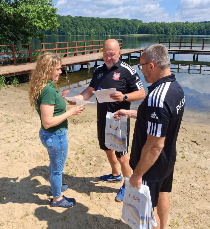 Społeczna akcja na plaży miejskiej w Miłomłynie