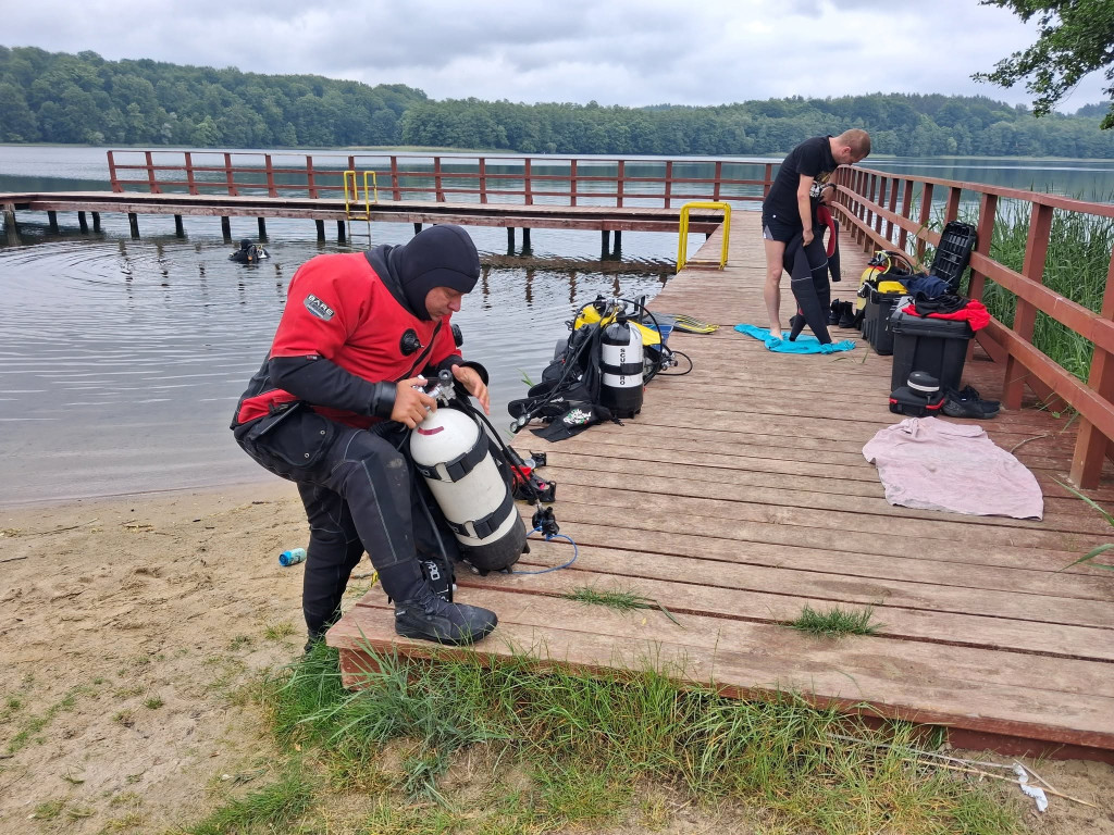 Społeczna akcja na plaży miejskiej w Miłomłynie