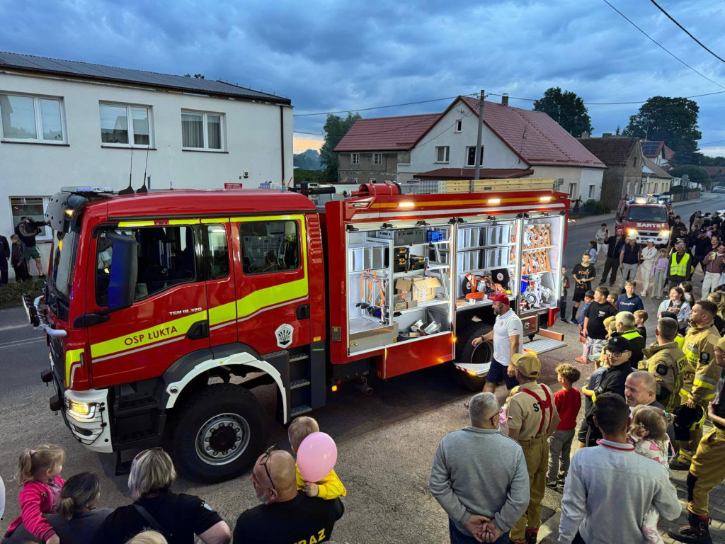 Nowy samochód dla strażaków w Łukcie!