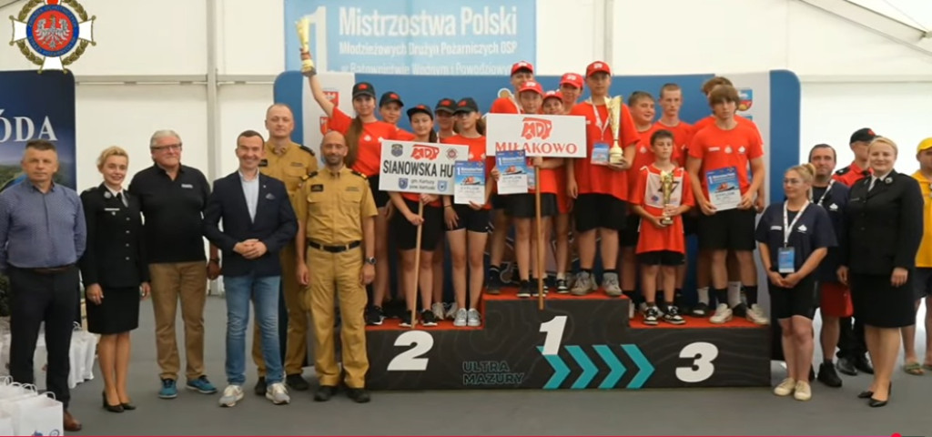 MDP z Miłakowa Mistrzem Polski w Ratownictwie!