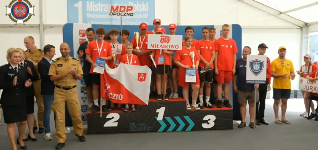 MDP z Miłakowa Mistrzem Polski w Ratownictwie!