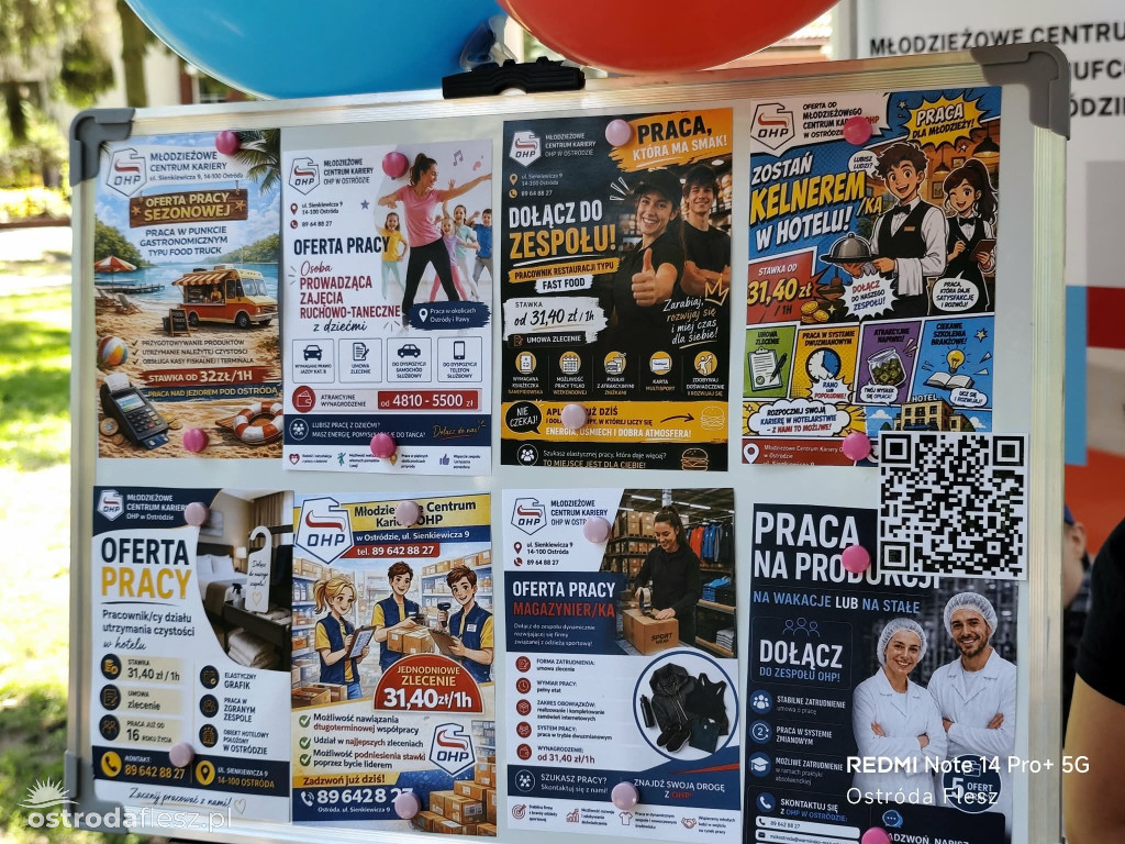 Wakacyjna Giełda Pracy w Ostródzie