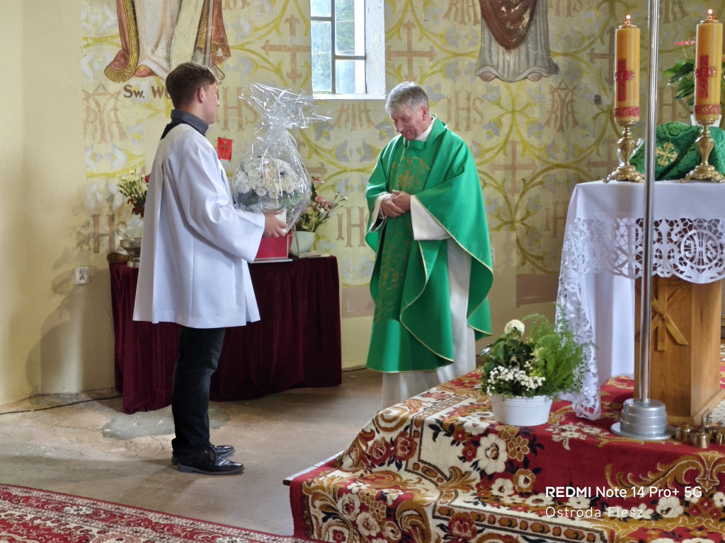 Parafianie podziękowali proboszczowi z Durąga