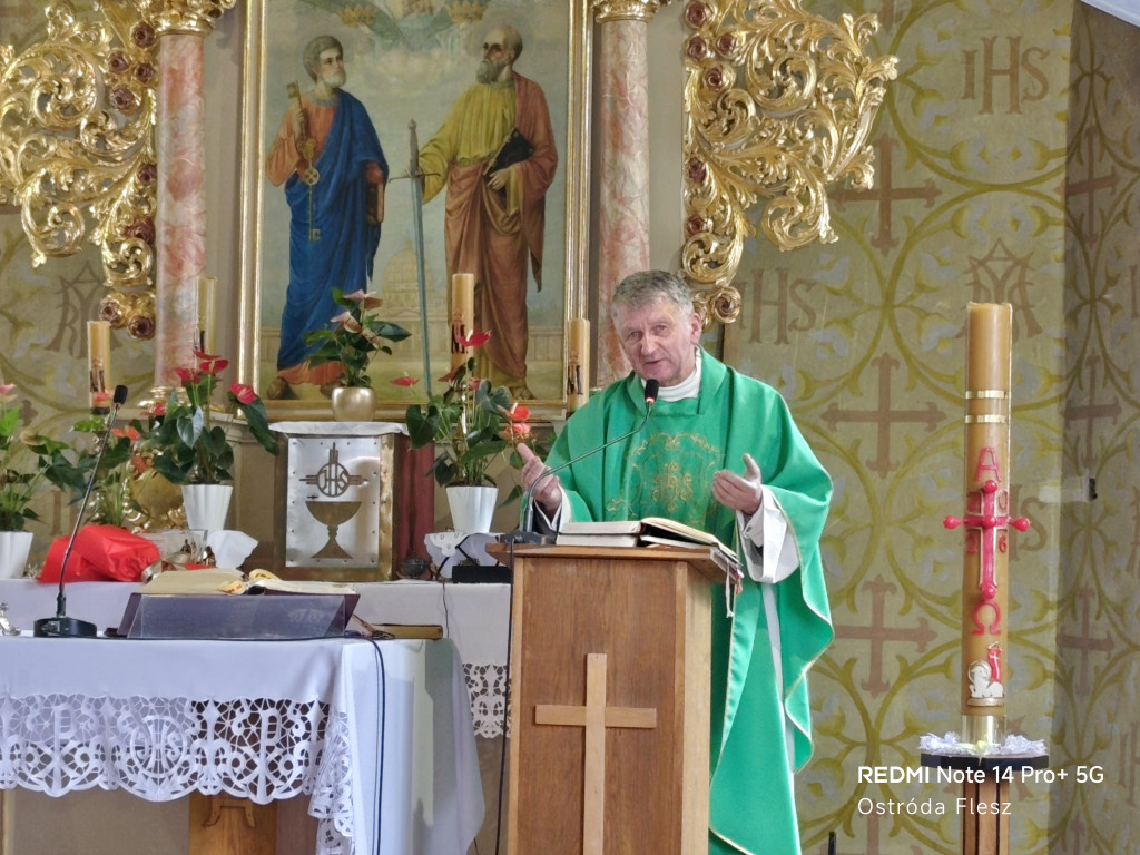 Parafianie podziękowali proboszczowi z Durąga