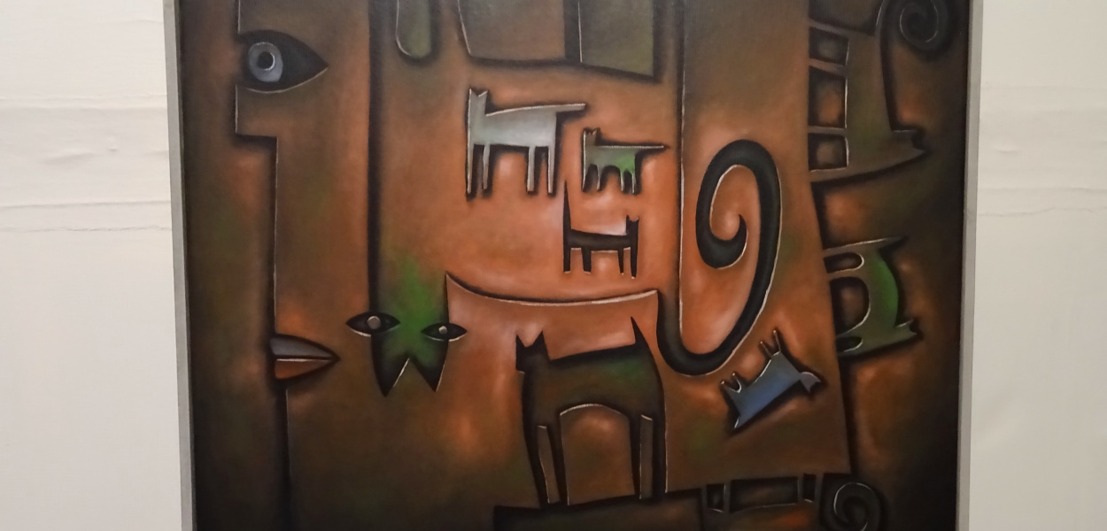 WYSTAWA MALARSTWA WOJCIECHA GAWORA W GALERII SZTUKI NA ZAMKU