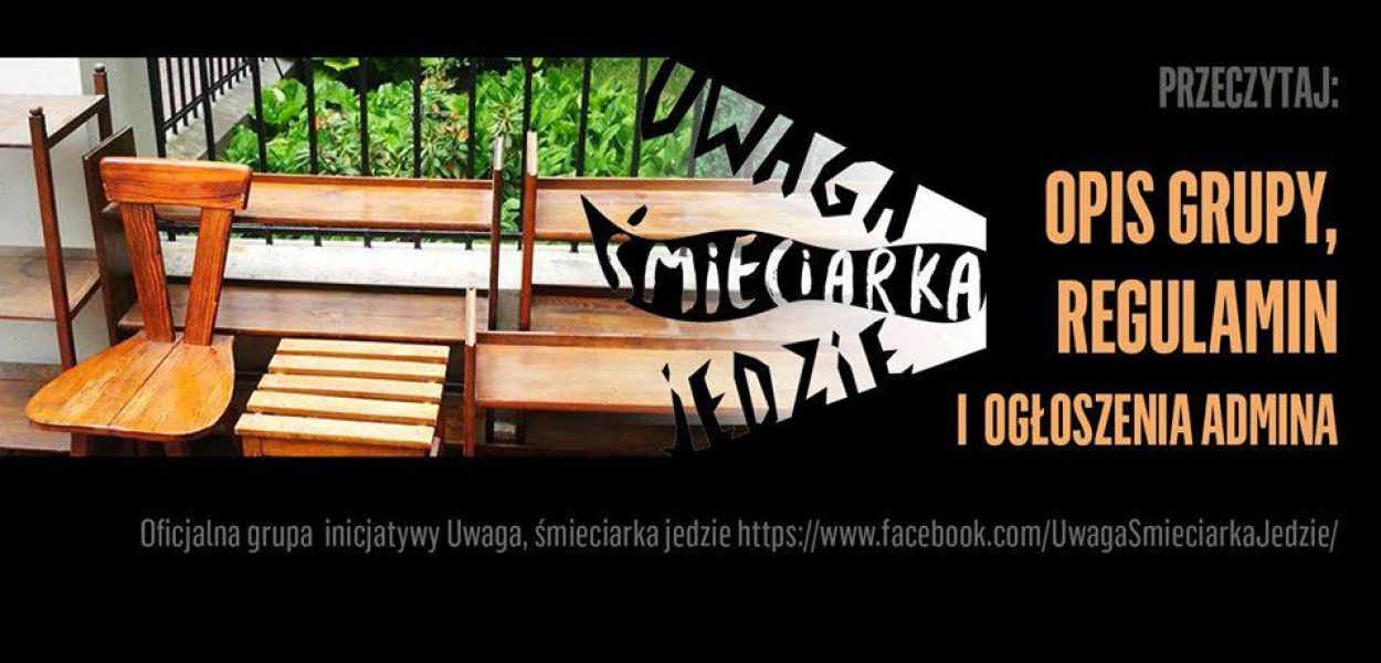 JESTEŚ FANEM RECYKLINGU?  ZAPRASZAMY DO GRUPY - UWAGA, ŚMIECIARKA JEDZIE - OSTRÓDA