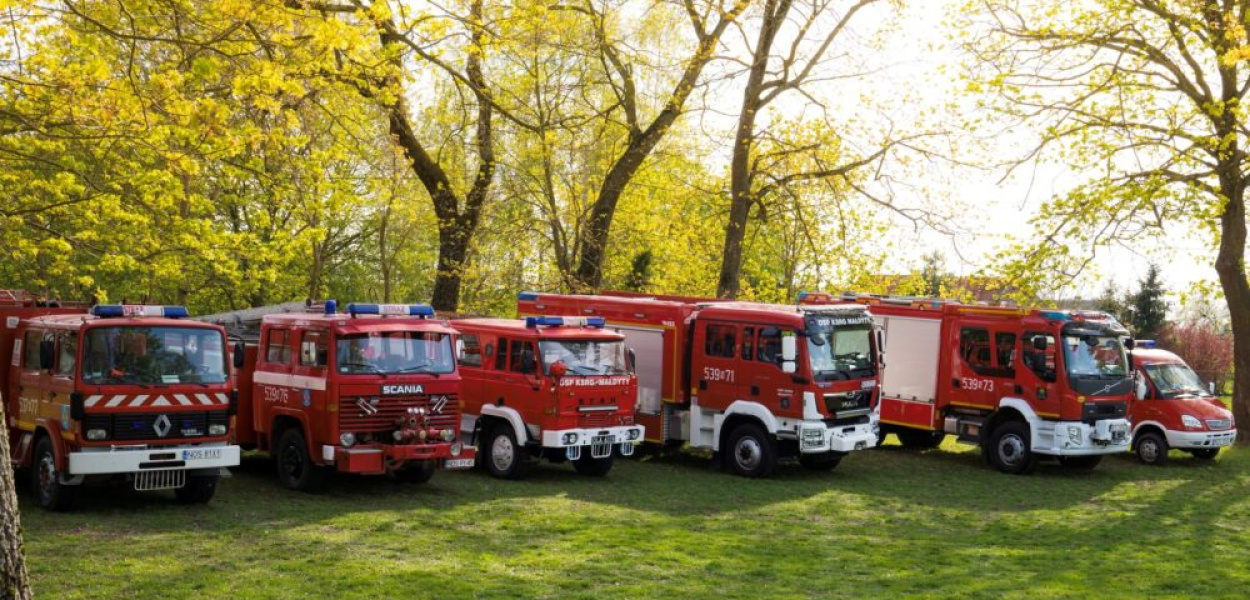 UROCZYSTE OBCHODY DNIA STRAŻAKA W GMINIE MAŁDYTY. BYŁY ODZNACZENIA I WYRÓŻNIENIA
