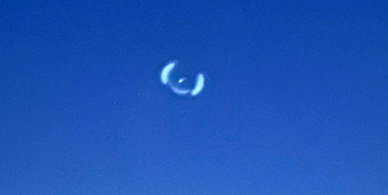 Tajemniczy obiekt widoczny na niebie nad Ostródą i okolicami okazał się...