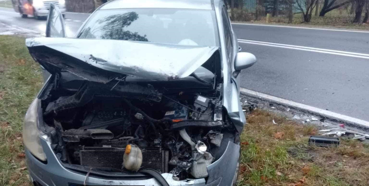 Kolizje w Wierzbicy (Gm. Dąbrówno) i w Zawadach Małych (Gm. Ostróda), wypadek  