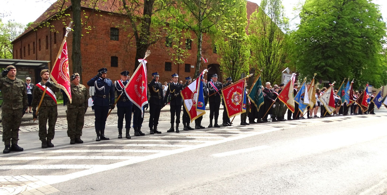 Ostródzkie obchody Święta Konstytucji 3 Maja [FOTO + VIDEO]