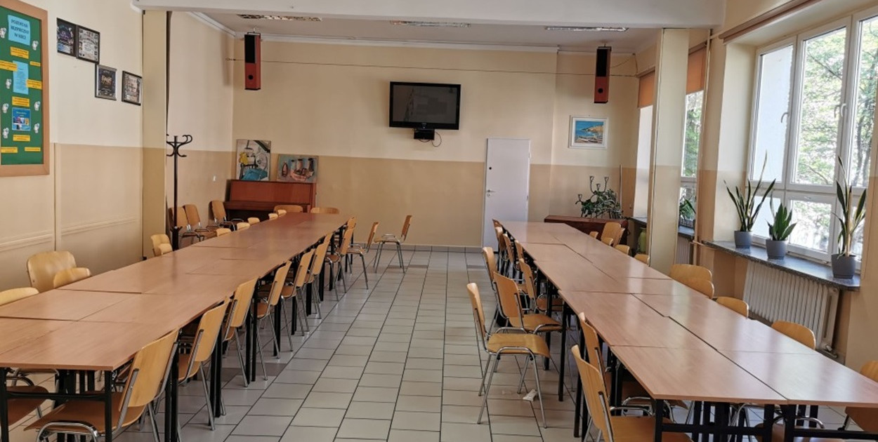 Świetlica szkolna przed zmianą. Foto: Powiat Ostródzki