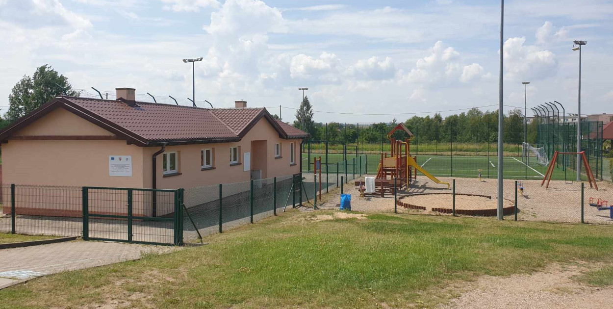 Foto: Kompleks Boisk Sportowych "Orlik" w Gierzwałdzie
