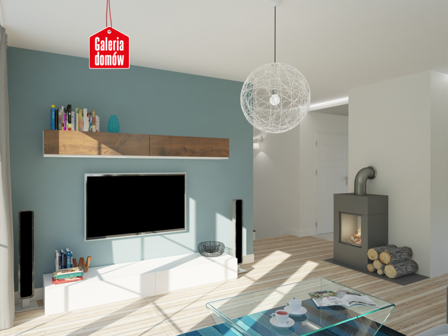 Salon w stylu skandynawskim