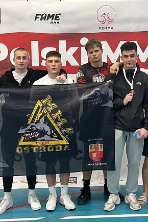 5 medali MMA Team Ostróda na Pucharze Polski ALMMA-11678