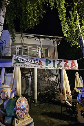 Nocny pożar restauracji nad Jeziorem Drwęckim-12449