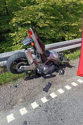 Motocyklista zginął po zderzeniu z volkswagenem-12489