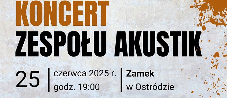 Koncert Zespołu Akustik