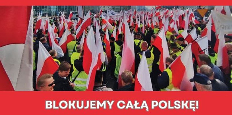 Protest rolników Blokady w Ostródzie, Morągu, Małdytach, Łukcie, Miłomłynie - 89073