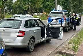 Kilka policyjnych radiowozów ścigało ulicami Ostródy nietrzeżwego kierowcę!-90397