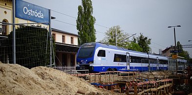 Stacja Ostróda. Pierwsze prace przy budowie tunelu (foto)-90581
