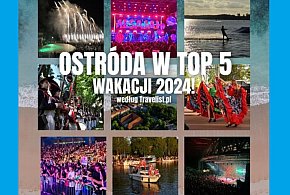 Ostróda wśród 5 miast w Polsce najchętniej wybieranych na wakacje w 2024 r.-93311