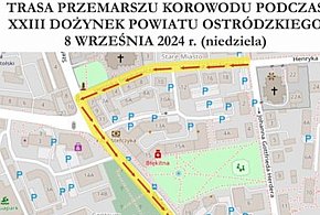 Zamknięcie części ulic:Sienkiewicza i Czarnieckiego podczas Dożynek Powiatu-93324