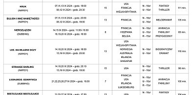 Terminarz kina w Morągu wrzesień 2024-93361