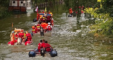 Parada łodzi strażackich na Jeziorze Drwęckim i Śluzie Ostróda! [FOTO]-93405